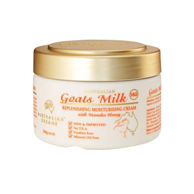 Australian Creams MkII Goats Milk Replenishing Moisturising Cream with Manuka Honey 250g